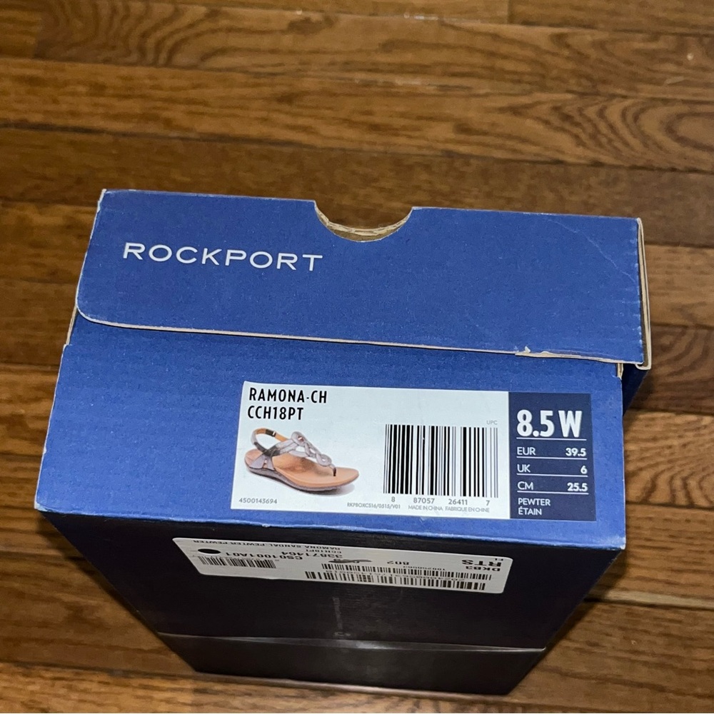 Rockport Cobb Hill “Ramona” Slingback Leather Sandals Women’s Size 8.5 Wide READ - Picture 6 of 7